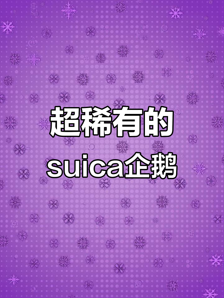 稀有Suica企鹅西瓜卡,超萌珠链手偶!