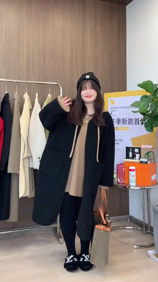 大码外套如何搭配?小个子女生也能轻松驾驭!