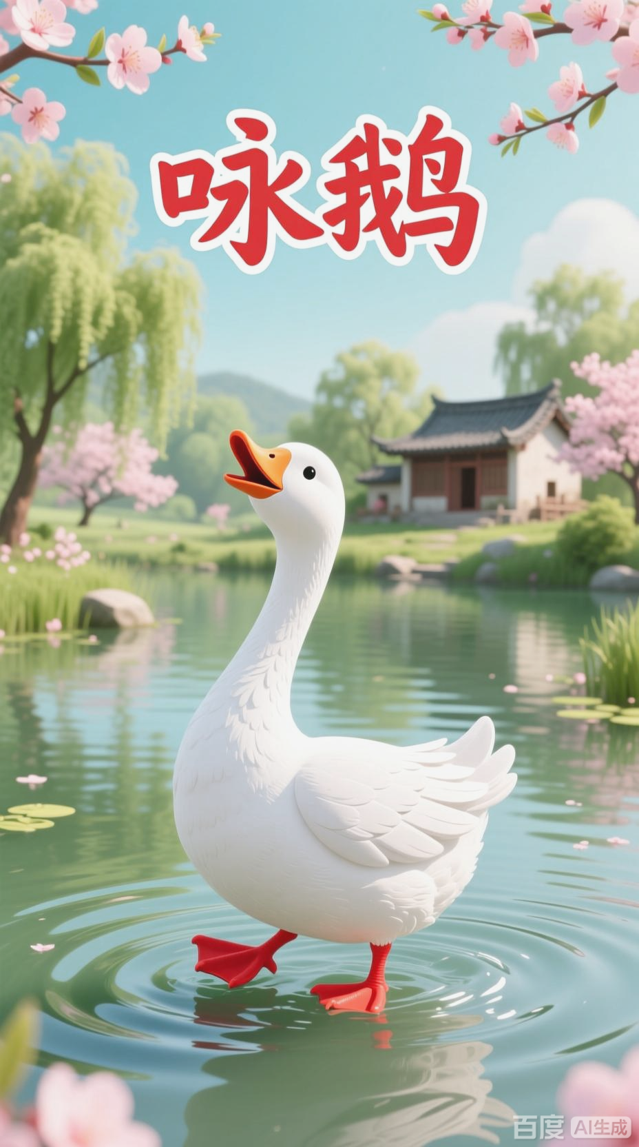 小二郎趣读《咏鹅》