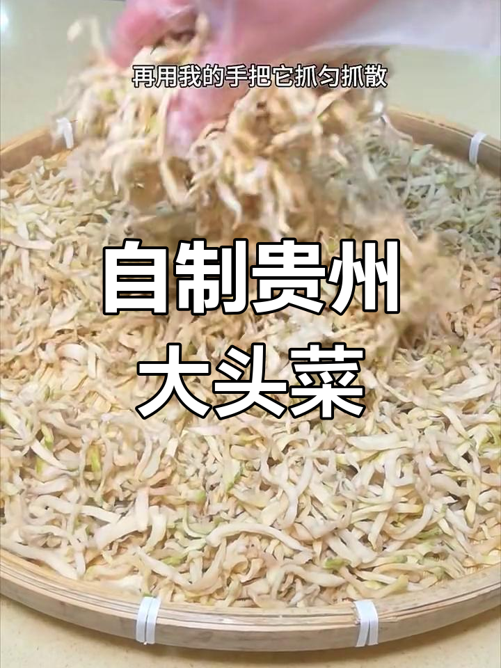 贵州大头菜制作全攻略,十斤芥菜头的完美腌制技巧