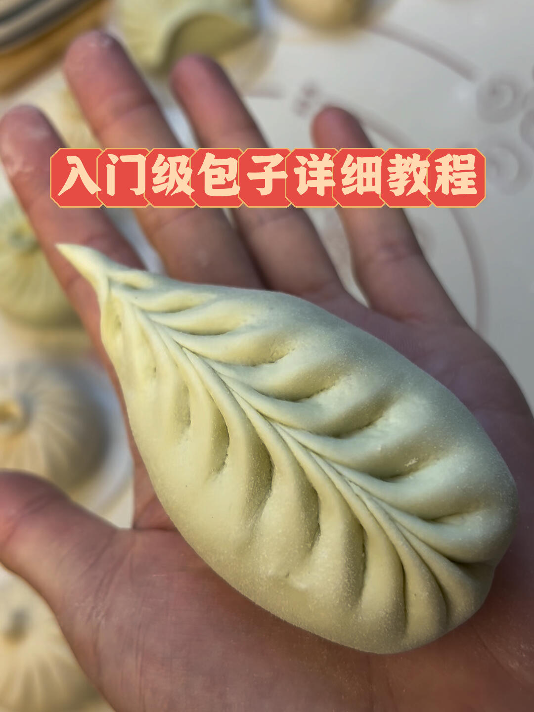 麦穗包柳叶包福建饺子慢动作教程