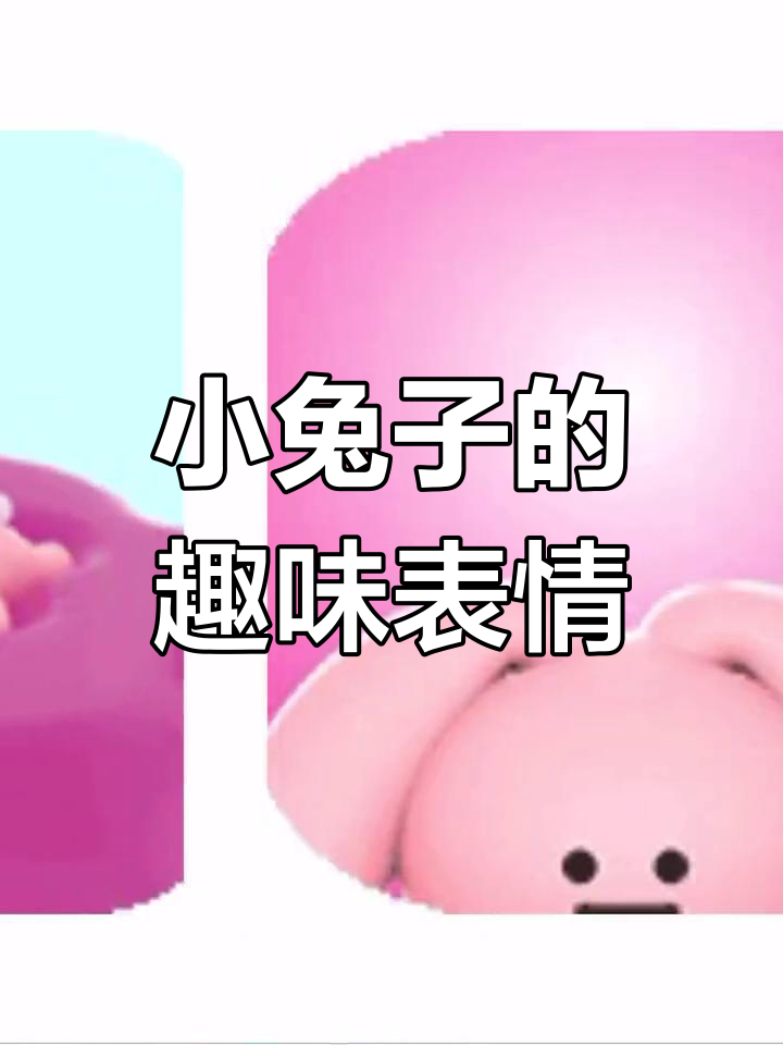 可爱小兔子表情包合集