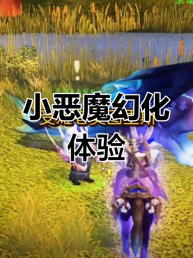 魔兽世界幻化小恶魔,布甲职业任务挑战