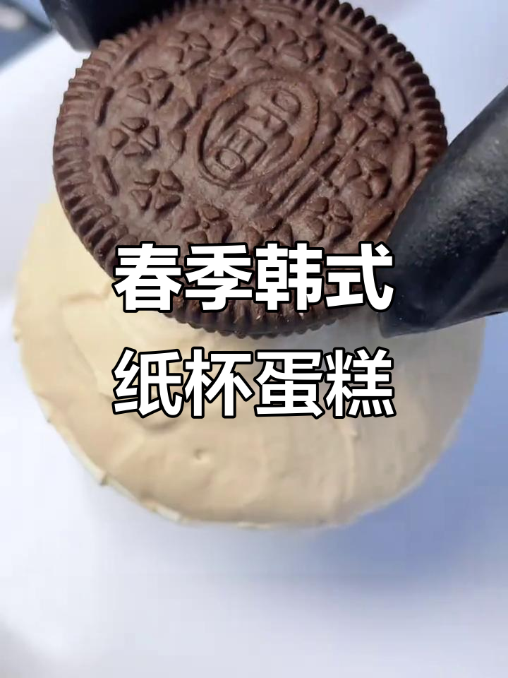 春日野餐必备!韩式纸杯蛋糕四种口味任你选