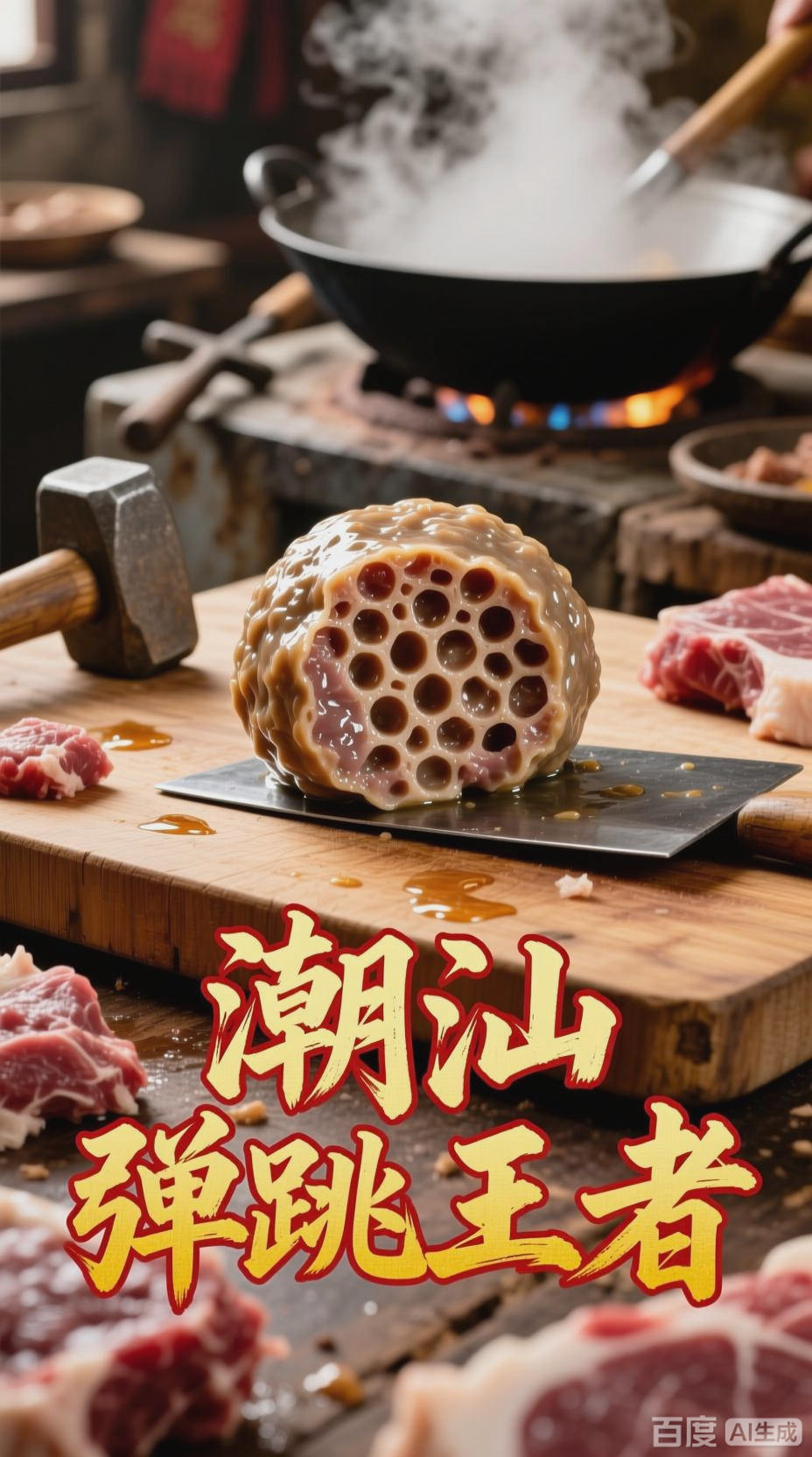 潮汕牛肉丸,一口鲜弹的享受