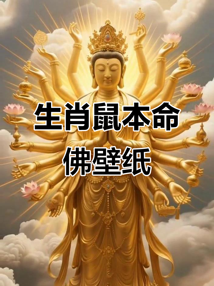 生肖鼠本命佛千手观音,高清原图壁纸分享