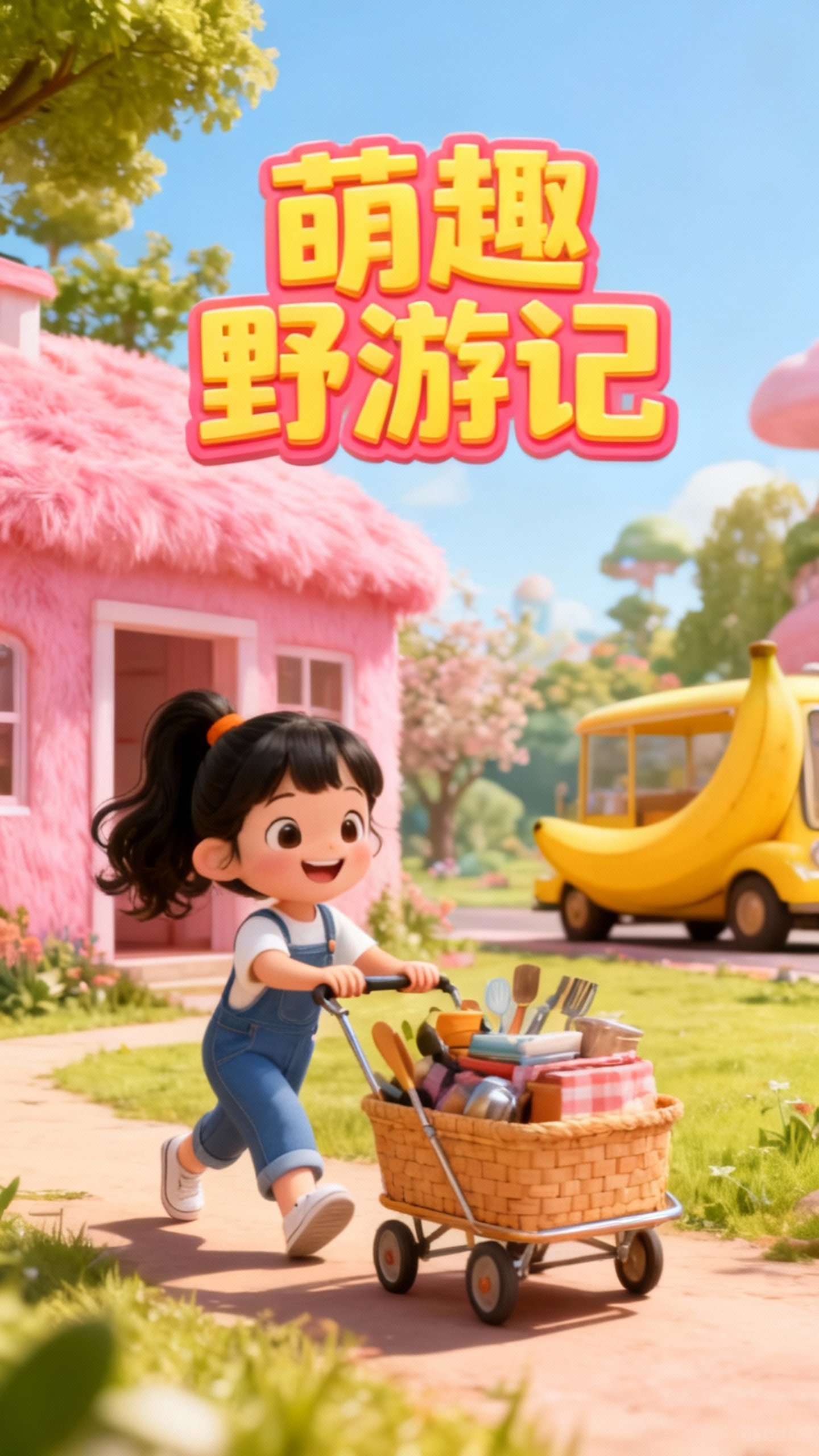 萌鸭与女孩的治愈户外之旅
