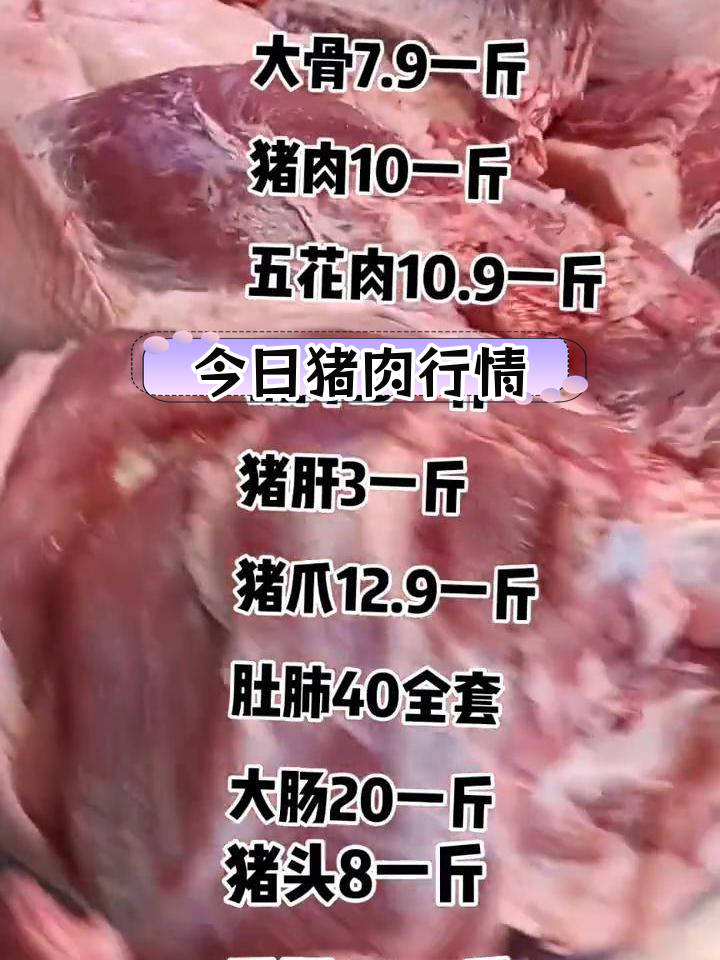 农家土猪肉价格走高