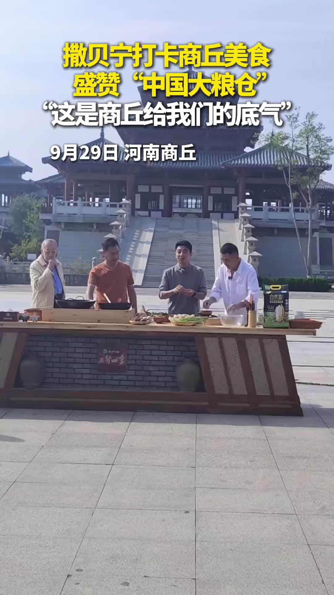 撒贝宁 商丘 三餐四季