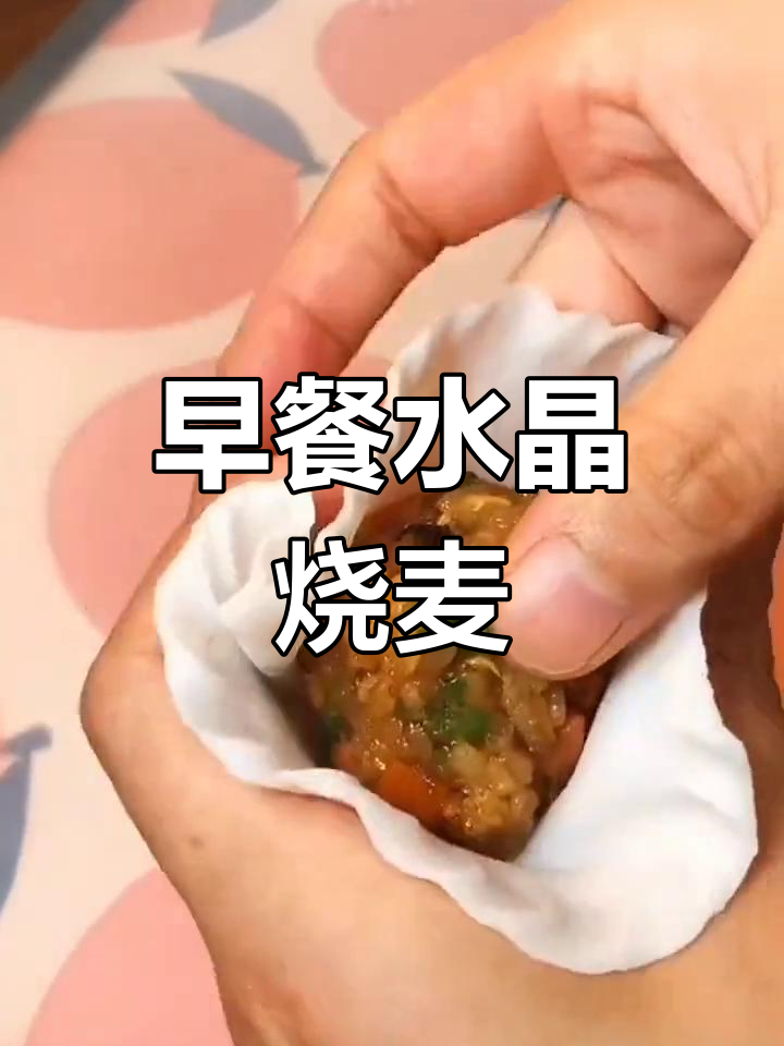 每天早餐必备,水晶烧麦轻松搞定