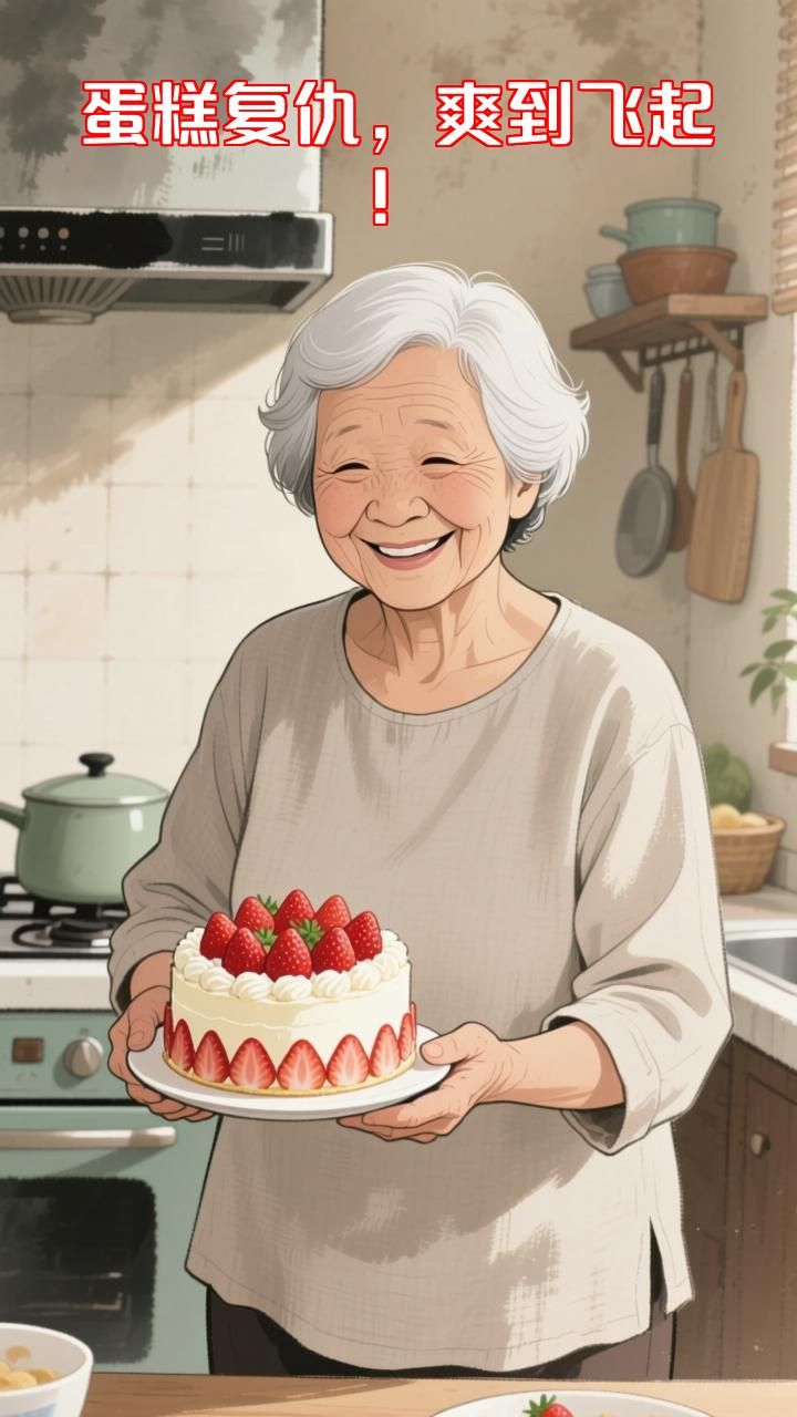 他踩烂老奶奶的蛋糕，下一秒惨遭史诗级报复！
