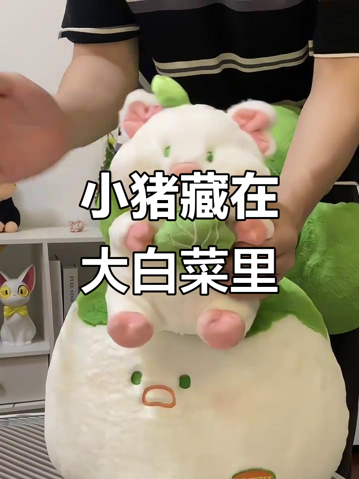 白菜被猪拱了,竟然这么可爱!