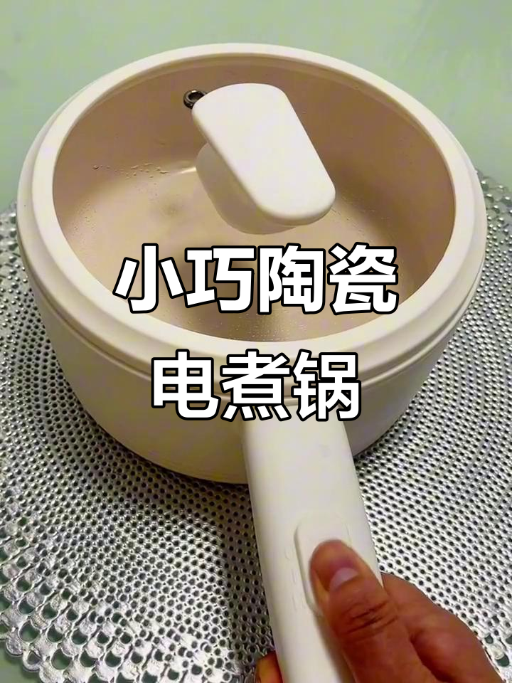 陶瓷釉电煮锅,2-3人使用最合适,煎炒炖煮一应俱全
