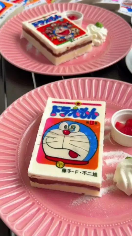 哆啦A梦蛋糕 哆啦a梦 美食 蛋糕 下午茶