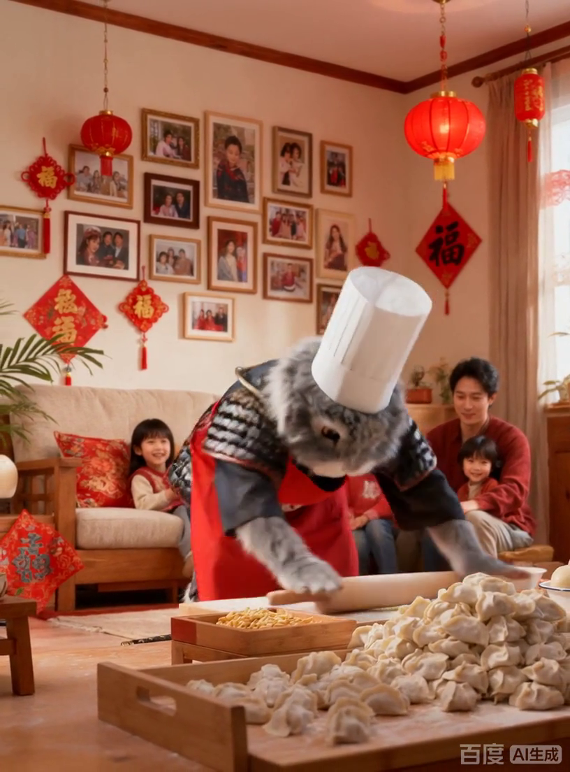 兔大厨新年包饺子