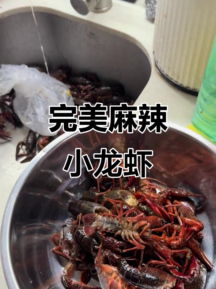 超美味麻辣小龙虾,简单步骤教你做!