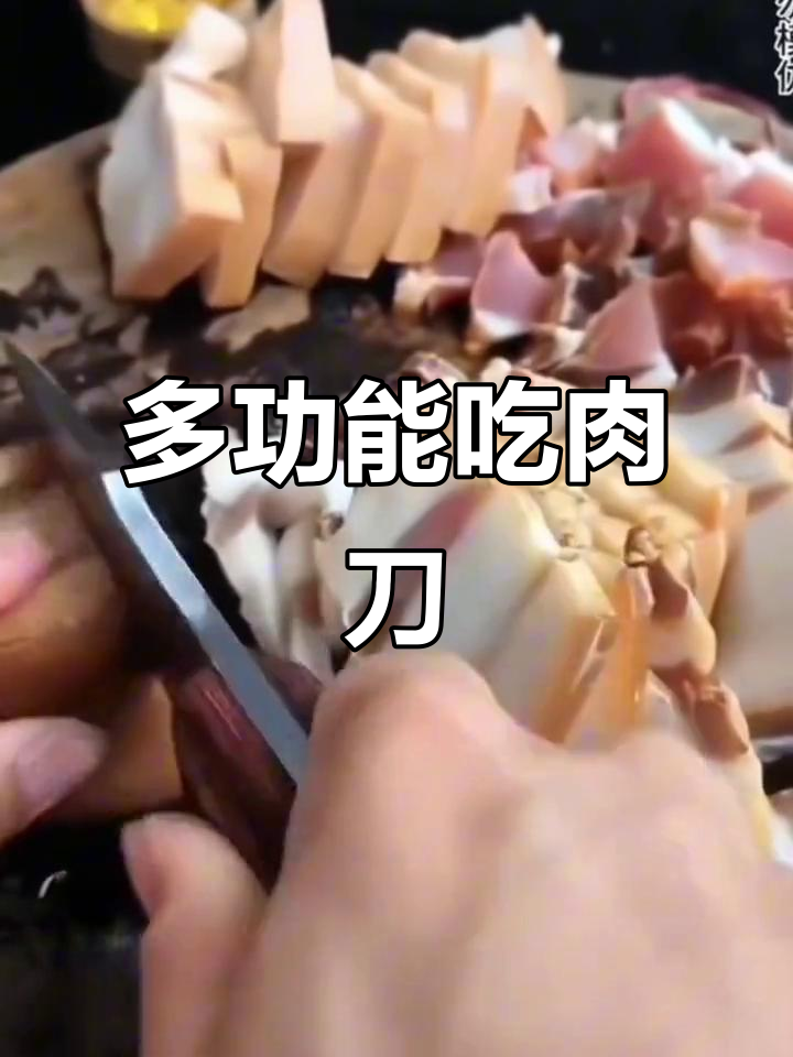 多功能刀具,轻松切肉、水果和蔬菜