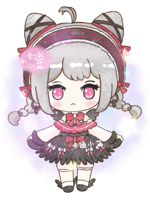 迷你世界 黑天鹅奥杰塔 简笔画卡通画 教程