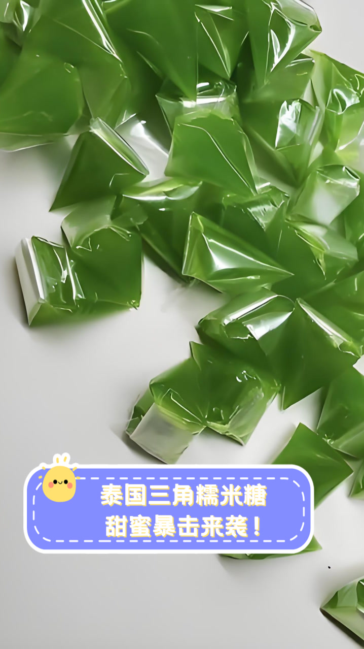 泰国三角糯米糖,甜蜜暴击来袭!