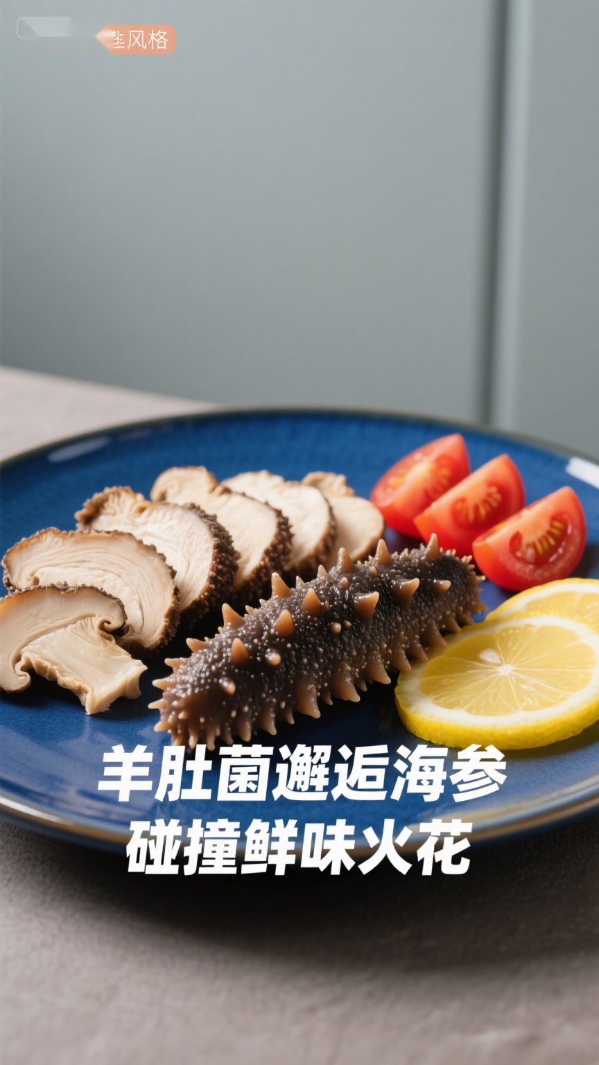 羊肚菌邂逅海参碰撞鲜味火花