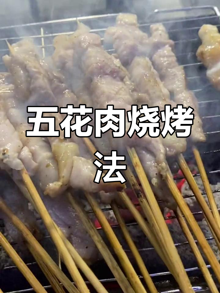 秘制酱油五花肉串,简单烤至入味