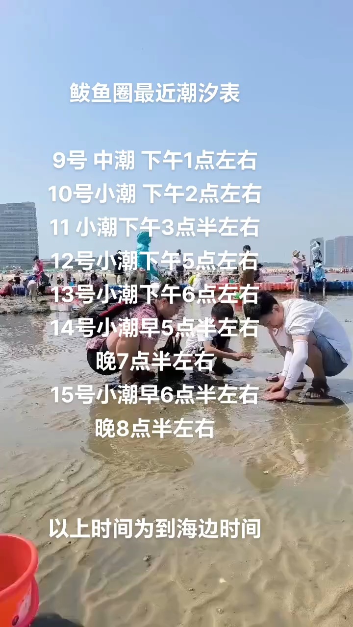 鲅鱼圈7月最新潮汐表