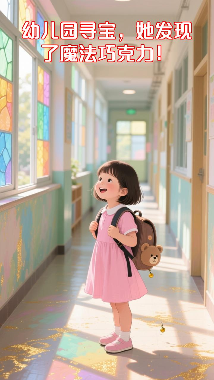 叮当幼儿园寻美食,意外发现超可口魔法巧克力!
