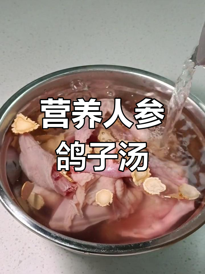 人参乳鸽汤,滋补元气的好选择