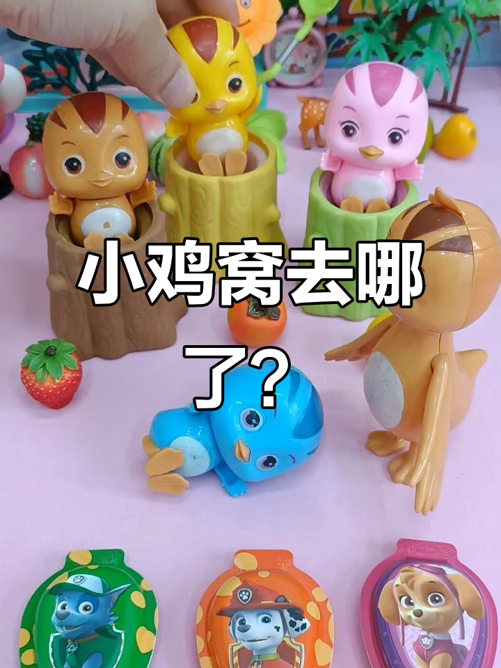 萌鸡小队大冒险：小鸡窝失踪，妈妈帮忙找！