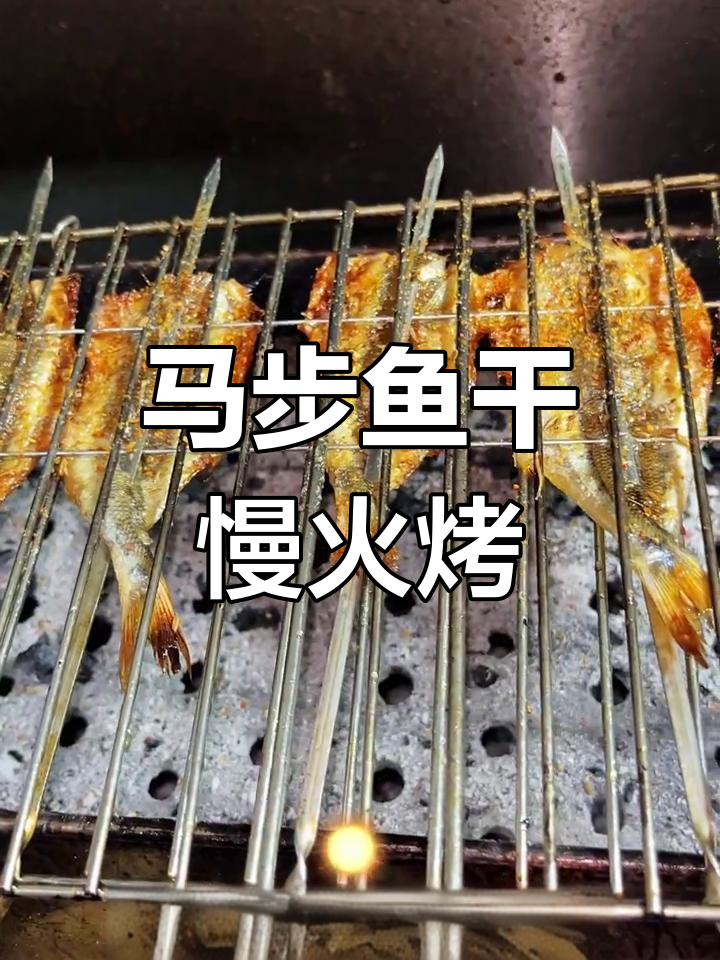 轻松烤出美味马步鱼干,掌握原味烧烤技巧