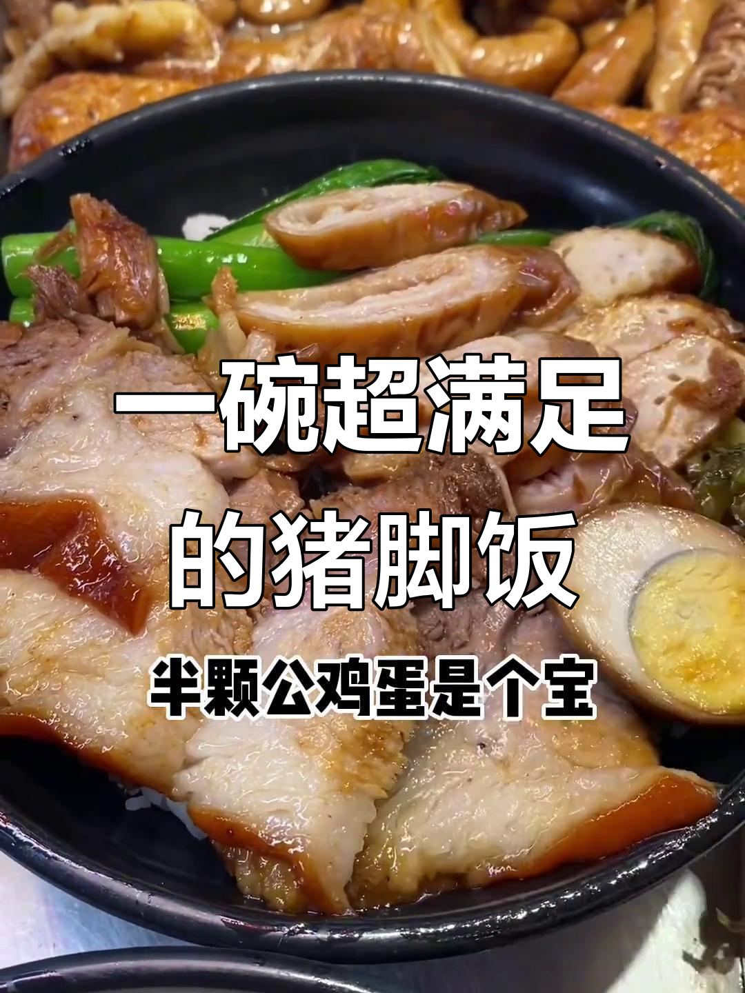 广东猪脚饭,酸菜、肥肠一应俱全,吃上一口就停不下来