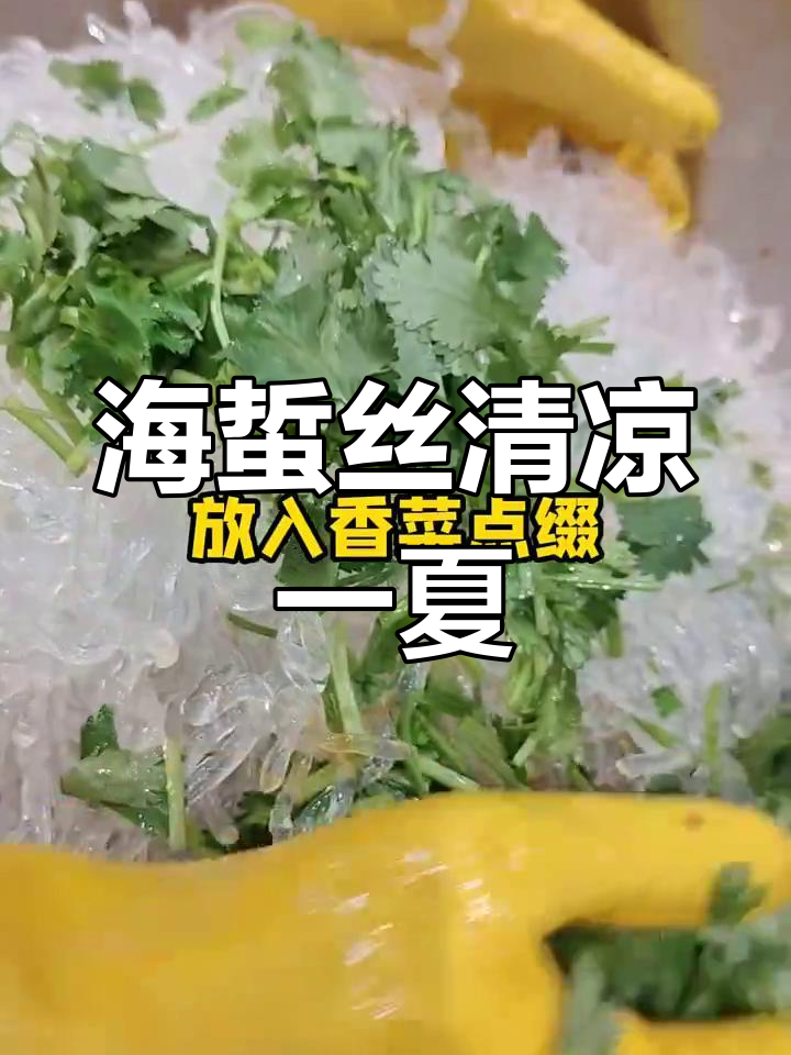 凉拌海蜇丝,清爽开胃,夏日必备!