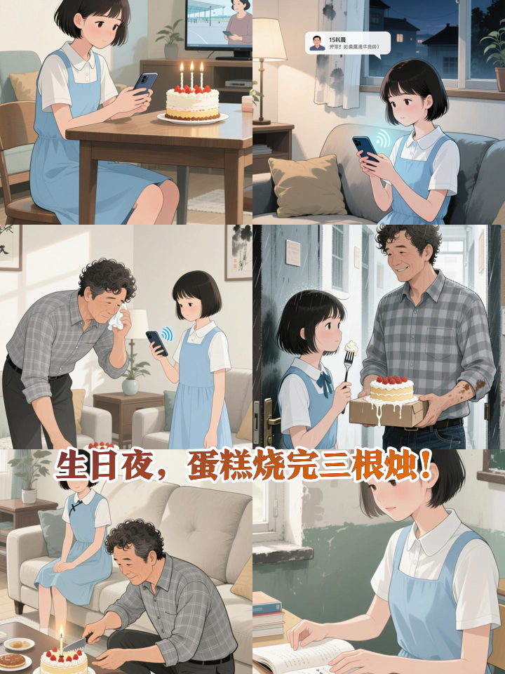 生日当天被全家遗忘，舅舅捧着蛋糕突然出现！