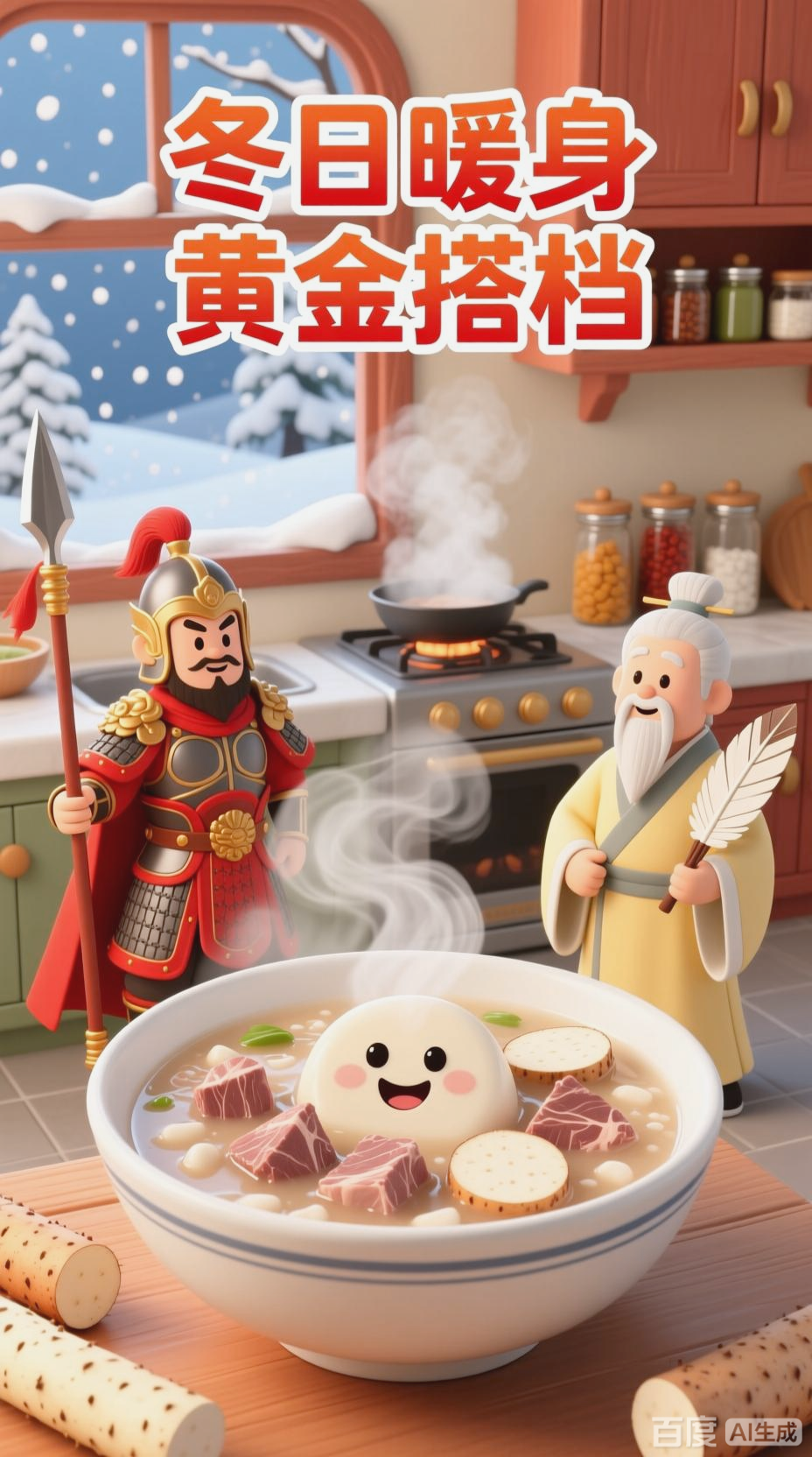 山药羊肉粥,温暖过冬新选择