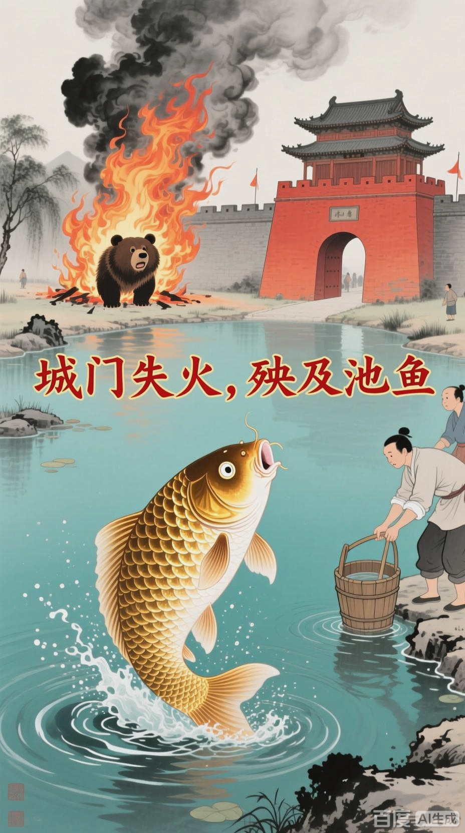 殃及池鱼成语解析