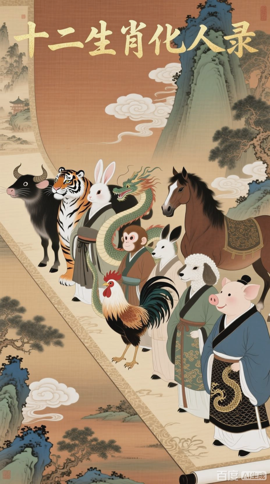 十二生肖化身人类，性格大揭秘
