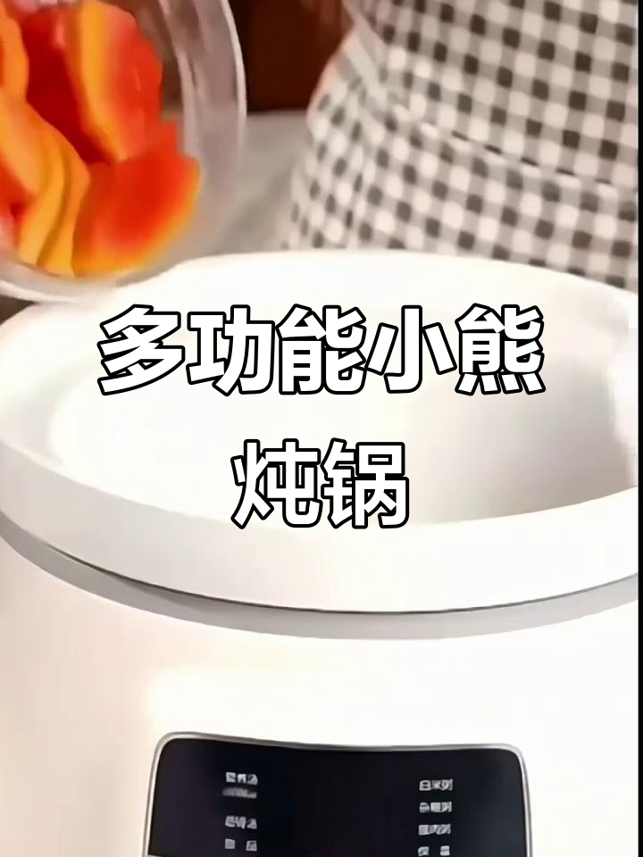 小熊电炖盅，多功能煲汤锅，燕窝粥一应俱全