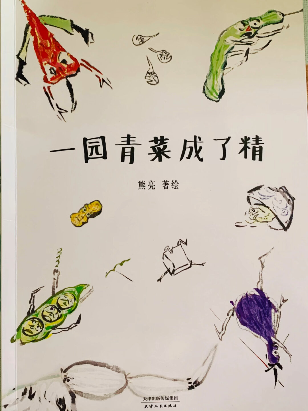 绘本故事《一园青菜成了精》