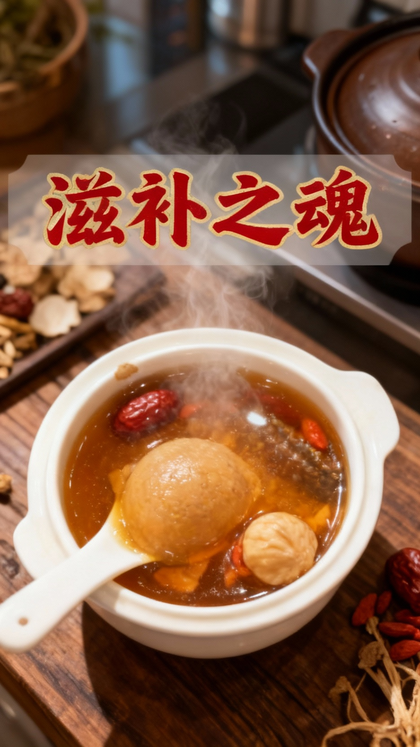 乌鸡灵芝汤,滋补养生之选