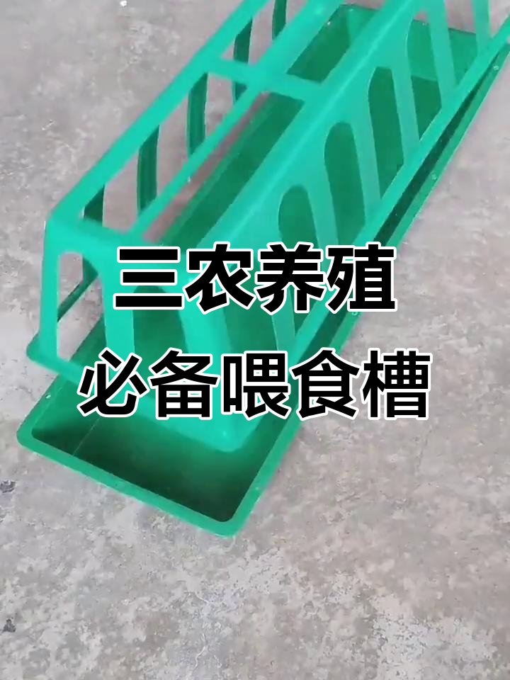 喂食槽助力三农,鸡鸭鹅养殖更卫生