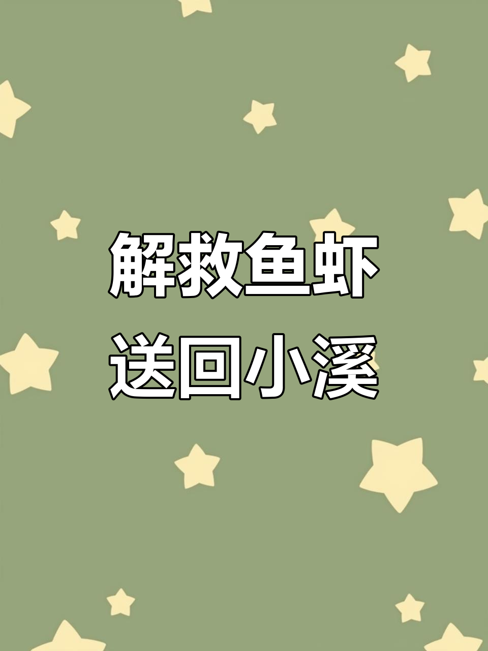 沼泽沟里的鱼儿被救出,放回小溪重获新生