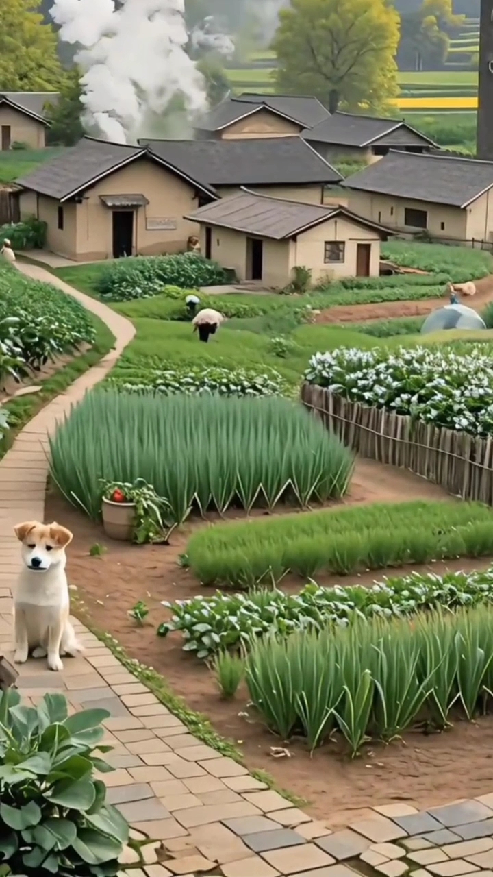 农家小院小菜园子漂亮