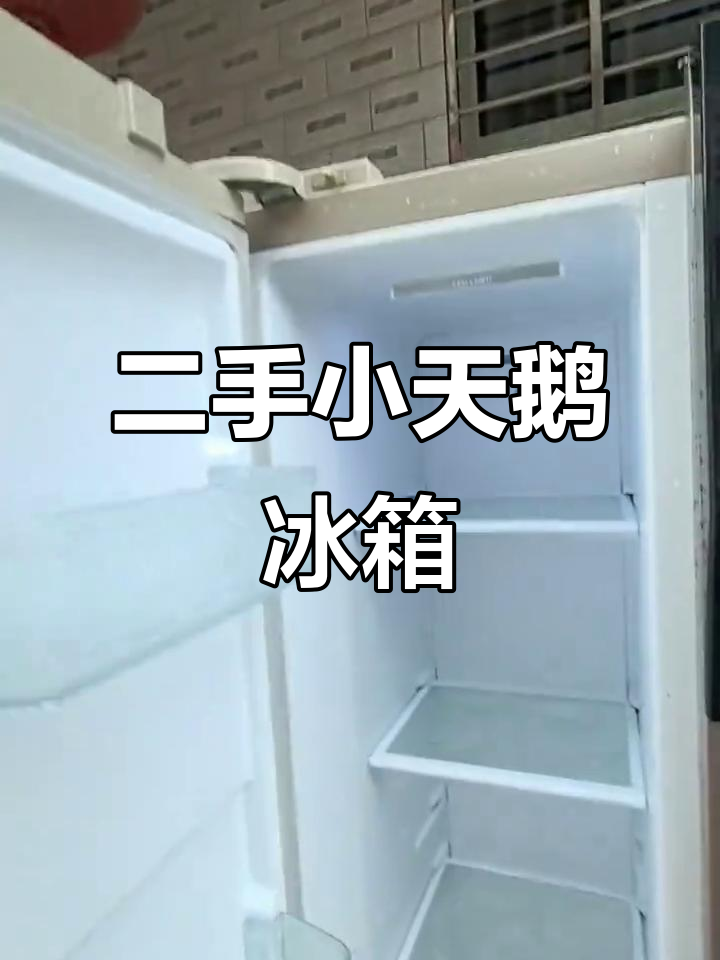 二手对开门冰箱，功能正常，性价比高