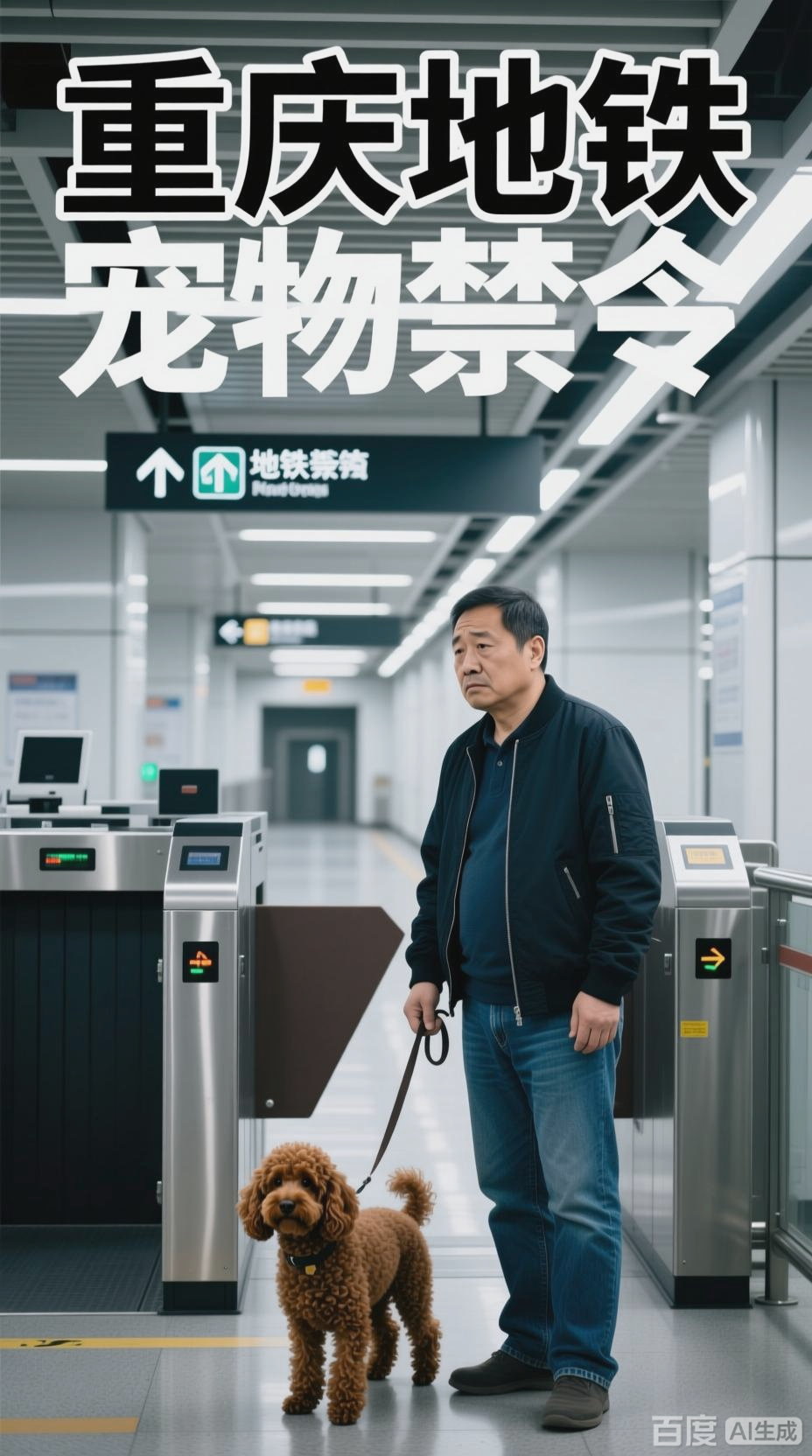 重庆地铁站宠物狗入站现象解析