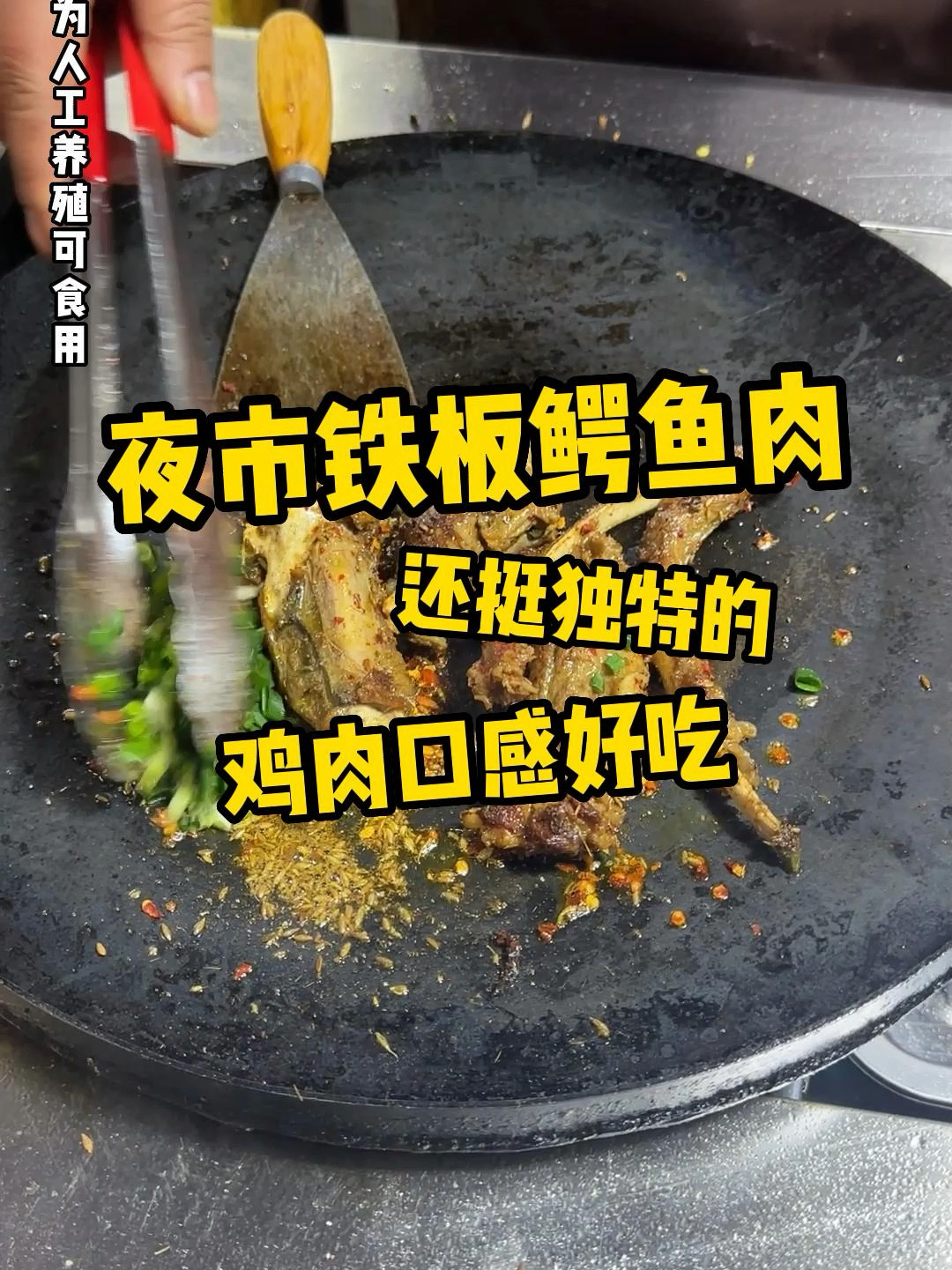 在夜市花25块钱吃上鳄鱼肉是什么体验?