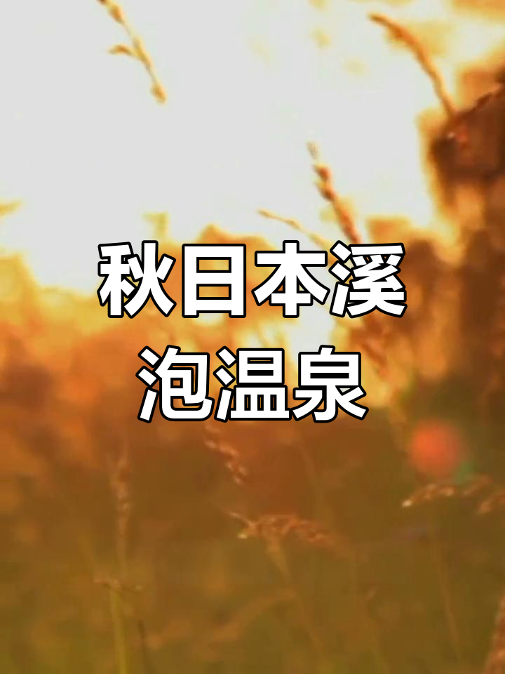 本溪汤沟溪溪里,私密温泉与红叶美景相伴