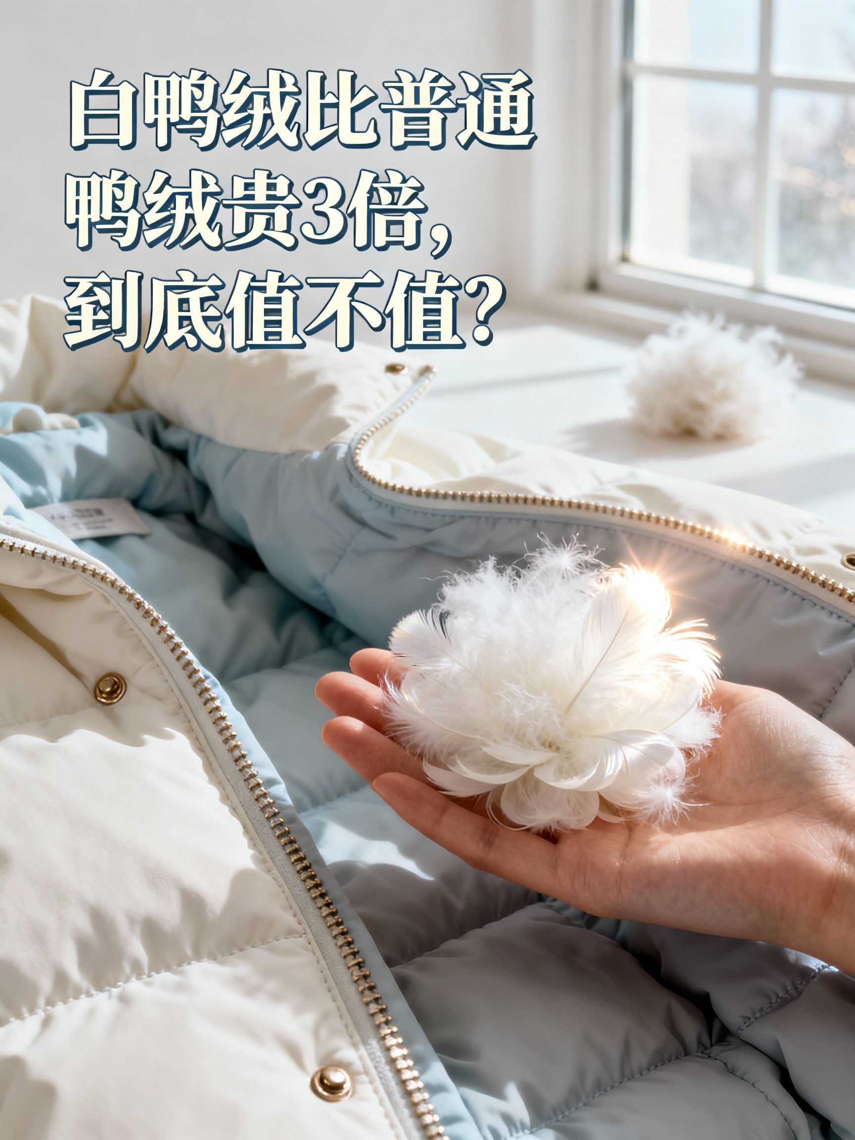 白鸭绒比普通鸭绒贵3倍,到底值不值?