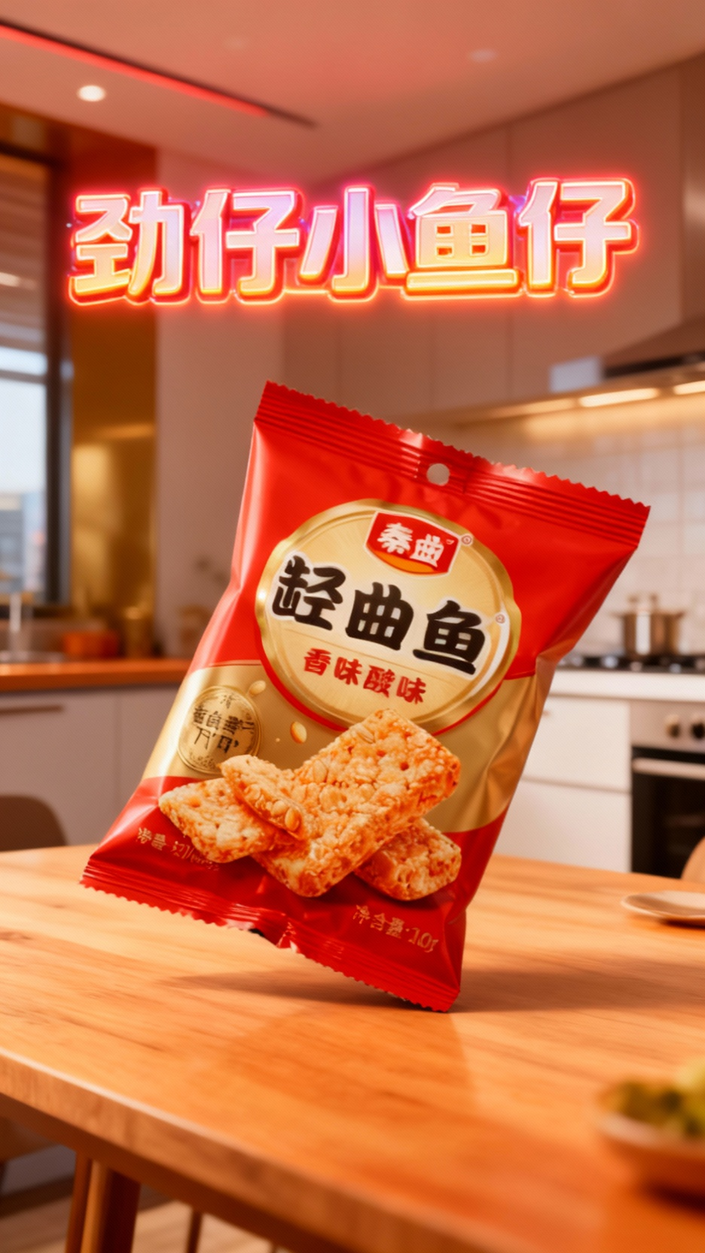 劲仔小鱼仔,健康零食新选择