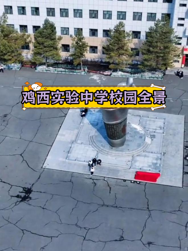 鸡西实验中学无人机航拍探索