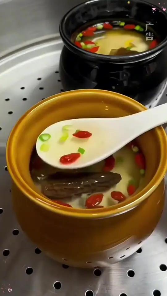 瓦罐炖盅隔水炖一人食蒸蛋炖罐带盖汤罐中式沙县小吃小瓦罐炖盅